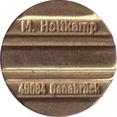 Token - M. Holtkamp Osnabruck, 49084