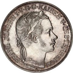2 Vereinsthaler - Francis Joseph I South Austrian Railways, Restrike