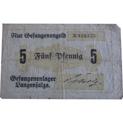 5 Pfennig Gefangenenlager