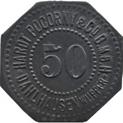50 Pfennig - Dahlhausen Hardt Pocorny and Co G.M.B.H.