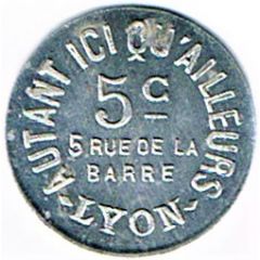 5 Centimes - Autant ici qu'ailleurs Lyon