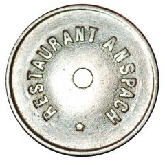 Token - Restaurant de la Bourse 1.00 Franc