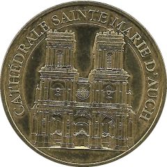 Monnaie de Paris Tourist Token - Cathédrale Sainte-Marie d`Auch