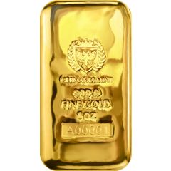 Germania Mint Cast Bar Fine Gold, 1 oz