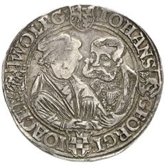 1 Ausbeutethaler - Wolfgang, John IV, George III and Joachim I Harzgerode