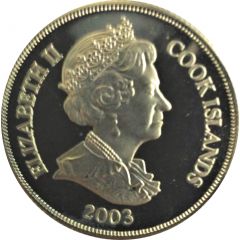 1 Dollar - Elizabeth II 1st Anniversary of the euro
