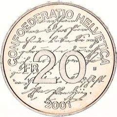 20 Francs Johanna Spyri