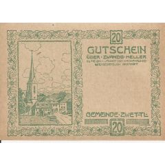 20 Heller Zwettl im Mühlkreis