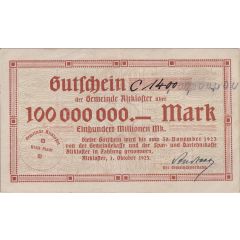 100 000 000 Mark Altkloster