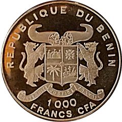 1000 Francs CFA World Cup Soccer