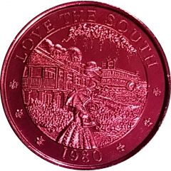 Mardi Gras Token - Eros - Love the South New Orleans, Louisiana