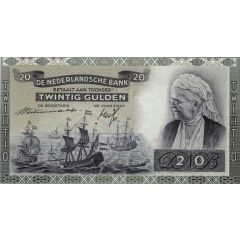 20 Gulden Queen Emma