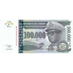 100 000 Nouveaux Zaïres