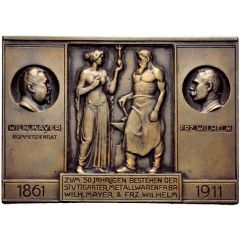 50th anniversary of the Wilhelm Mayer mint in Stuttgart