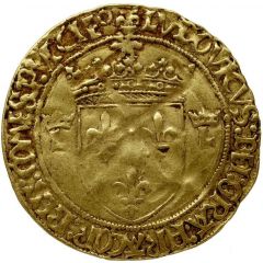 Gold Ecu with sun of Provence - Louis XII 1st type