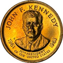 Token - Presidential Hall of Fame John F. Kennedy
