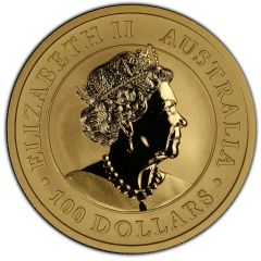 100 Dollars - Elizabeth II 6th Portrait - Emu - Gold Bullion Coin