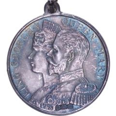 Medal - George V Coronation, Shoreditch, silver