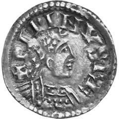 Denier - Pepin II Bourges mint, bust