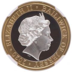 2 Pounds - Elizabeth II 80th Anniversary of the Battle of Britain, Silver Proof