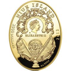2000 Dollars - Elizabeth II Coronation Egg