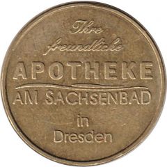 Pharmacy Token - Apotheke am Sachsenbad Dresden