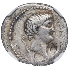 Denarius - Mark Antony M·ANT·IMP III·VIR·R·P·C