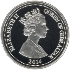 5 Pounds - Elizabeth II Outbreak WWI - Sea