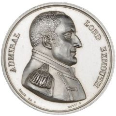 Medal - George III Bombardment of Algiers, silver
