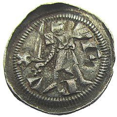 Denier - Frederick III / IV Nancy, duke standing