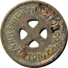 1 Fare - Lehigh Traction Co. Hazleton, Pennsylvania
