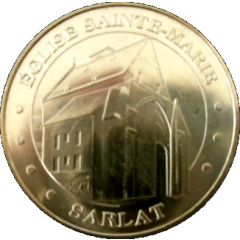 Monnaie de Paris Tourist Token - Sarlat Eglise Sainte-Marie