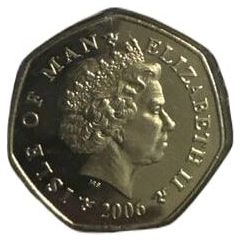 50 Pence - Elizabeth II Christmas, Coloured