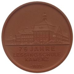 Medaille Lessingschule Kamenz