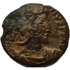 Follis - Constantius II FEL TEMP REPARATIO, M in the field, Arelate