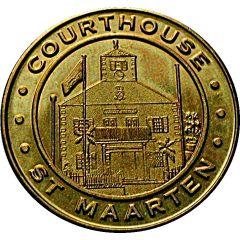 Token - Caribbean Mint St Maarten - Courthouse