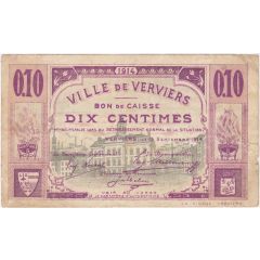 10 Centimes Verviers