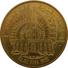 Tourist token - Monnaie de Paris - Saint-Clément-des-Baleines - Île de Ré - Phare des Baleines