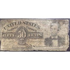50 Cents `Fractional Currency` - 4th issue