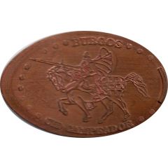 Elongated coin - Cid Campeador with REVENA