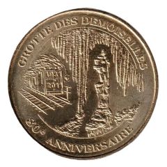 Tourist token - Monnaie de Paris - Ganges - Grotte des Demoiselles Le funiculaire