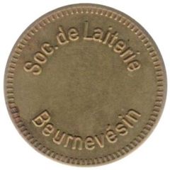 1/2 litre de lait - Société de Laiterie Beurnevésin