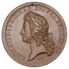 Medal - George II Treaty of Vienna, bronze