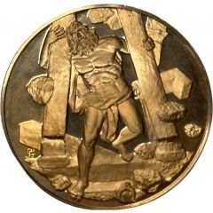 Medal - Jewish People`s History Samson