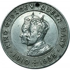 Medal - George V and Mary Silver Jubilee