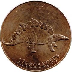 Token - Tetley, The Lost World No 2. Stegosaurus