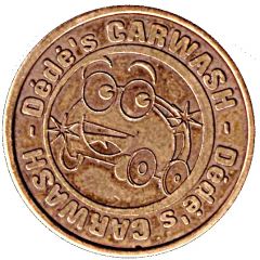 Car Wash Token - Dede's