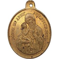 Medal - Souvenir of Sainte-Anne-de-Beaupré Quebec