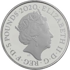 5 Pounds - Elizabeth II 5th portrait, James Bond - II