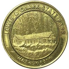 Token - Washington State Parks Centennial - Lewis & Clark State Park Winlock, Washington